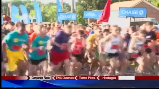 News video: JP Morgan Corporate Challenge Results 6-18-13
