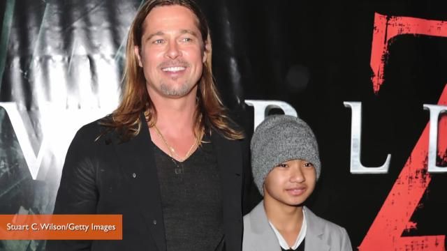 News video: Brad Pitt Says Son Plays Zombie, Gets Shot In 'World War Z'